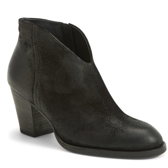 Paul Green Shoes - PAUL GREEN black suede boots